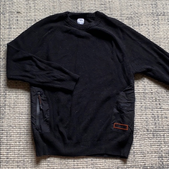 Zara Other - Zara black sweater size XL